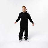 Omnitau Kid's Team Sports Full Zip Tracksuit Pant - Black