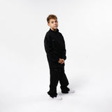 Omnitau Kid's Team Sports Full Zip Tracksuit Pant - Black