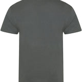 Men's 100% Organic Cotton Professional Single Jersey T-Shirt - Charcoal