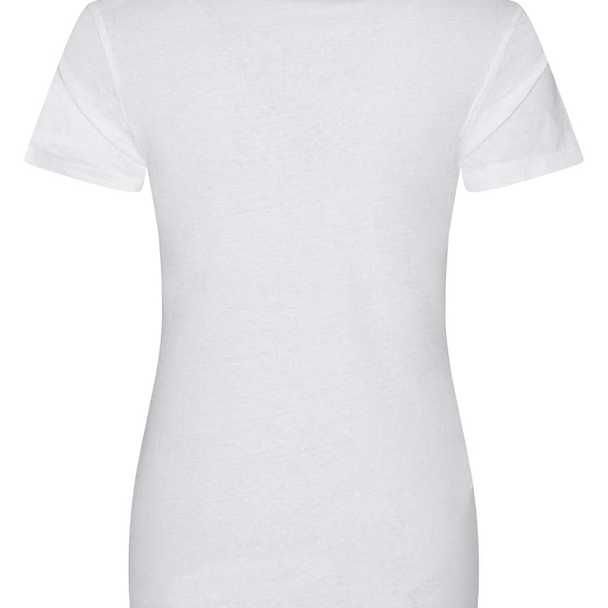 Women's 100% Organic Cotton Professional Single Jersey T-Shirt - White