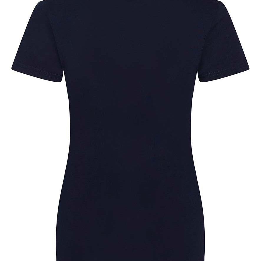 Women's 100% Organic Cotton Professional Single Jersey T-Shirt - Navy