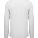 Men's Premium Organic Cotton Long Sleeve T-Shirt - White