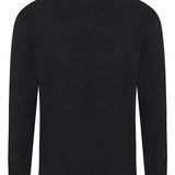 Unisex Sustainable Crew Neck Sweater - Black