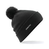 Pate's Staff Unisex Pom Pom Beanie - Black