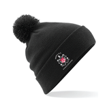 Pate's Staff Unisex Pom Pom Beanie - Black