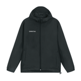 Omnitau Men's Team Sports Recycled Spray Jacket - Black