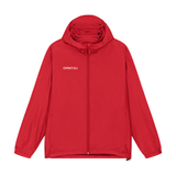Omnitau Men's Team Sports Recycled Spray Jacket - Red
