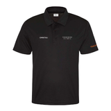 Burhill Thornbury Golf Centre Range Staff Unisex Breathable Technical Polo - Black