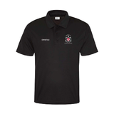 Pate's Staff Men's Technical Polo - Black