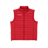Omnitau Men's Team Sports Recycled Padded Gilet - Red