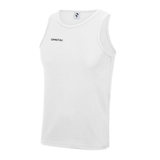 Omnitau Kid's Core Crew Neck Athletics Vest - White