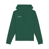 Omnitau Unisex Team Sports Organic Cotton Hoodie - Bottle Green