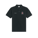 Pate's Staff Men's Cotton Polo Shirt - Black