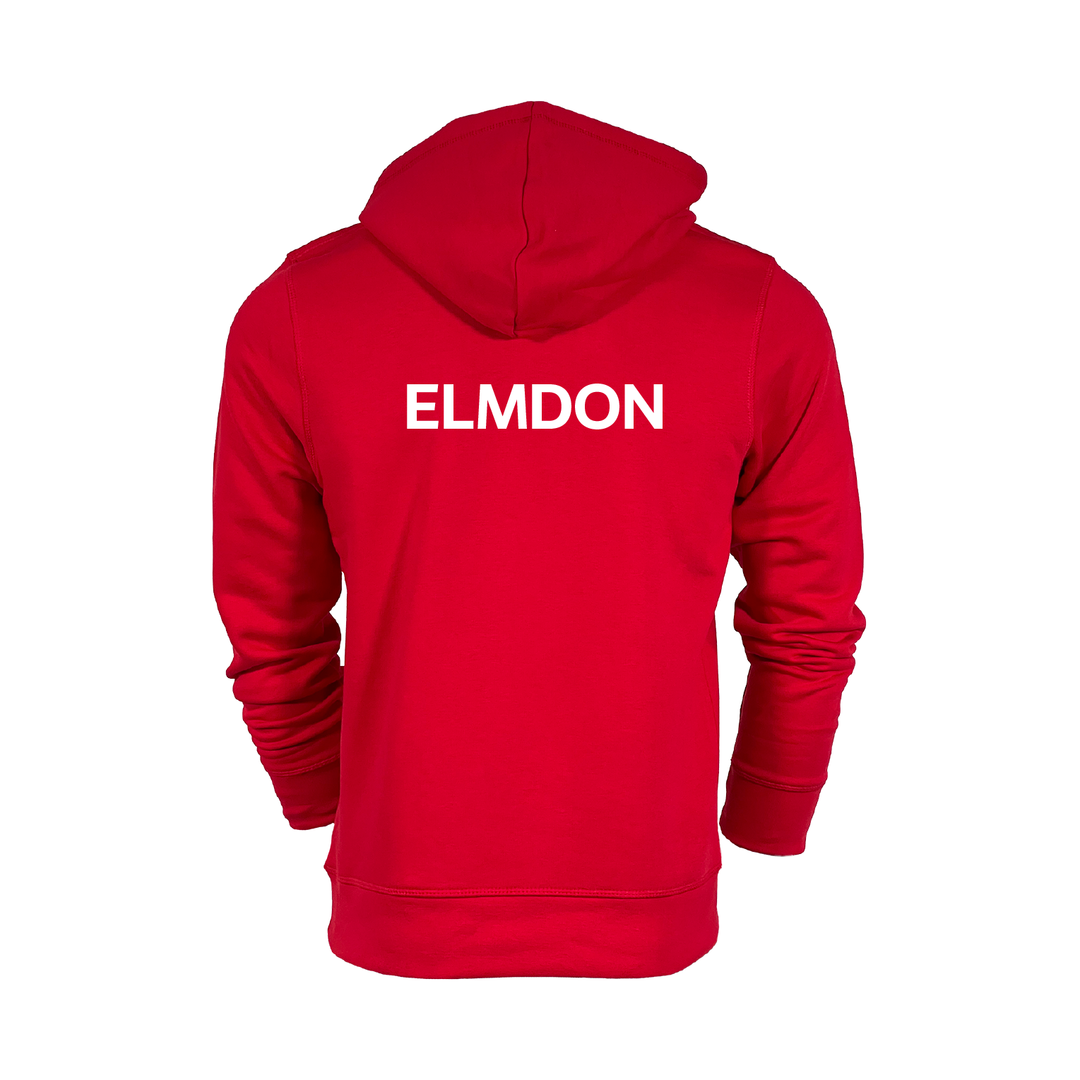 Elmdon Netball Club Kid's Team Sports Organic Cotton Hoodie - Red
