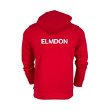 Elmdon Netball Club Kid's Team Sports Organic Cotton Hoodie - Red
