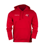 Elmdon Netball Club Unisex Team Sports Organic Cotton Hoodie - Red