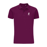 UCS Strode Early Years Unisex Cotton Polo Shirt - Purple