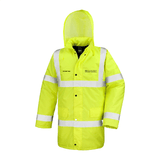 UCS Grounds Team Unisex Long Length Hi Vis Jacket - Yellow