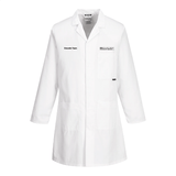 UCS Grounds Team Unisex Lab Coat - White
