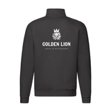 Golden Lion Hotel Unisex Quarter Zip Sweatshirt - Black
