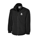 The Golden Lion Hotel Unisex Full Zip Fleece - Black