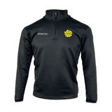 Henley Netball Club Unisex Quarter Zip Fleece Top - Black