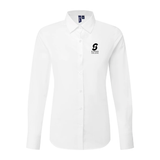 UCS Strode College Hospitality, Travel and Tourism Women's Long Sleeve Breathable Poplin Blouse - White