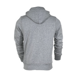 Omnitau Unisex Team Sports Organic Cotton Hoodie - Heather Grey