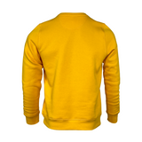 Omnitau Unisex Team Sports Crew Neck Cotton Sweatshirt - Yellow