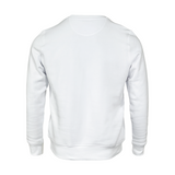 Omnitau Unisex Team Sports Crew Neck Cotton Sweatshirt - White