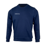 Omnitau Unisex Team Sports Crew Neck Cotton Sweatshirt - French Navy