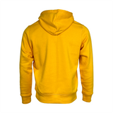 Omnitau Unisex Team Sports Organic Cotton Hoodie - Yellow
