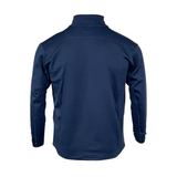 Omnitau Unisex Team Sports Quarter Zip Technical Midlayer Fleece - Navy