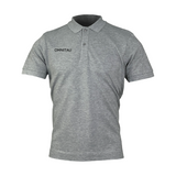 Omnitau Men's Team Sports Organic Cotton Polo - Heather Grey