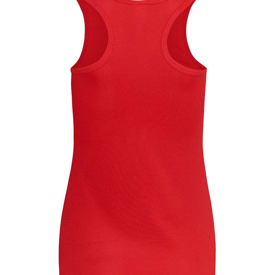 Women's Classic Breathable Racer Back Style Vest - Red