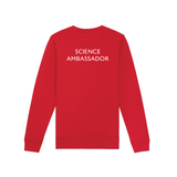 King's School Canterbury Science Cotton Sweatshirt - Red