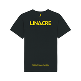 Linacre House King's Canterbury Men's Cotton T-Shirt - Black