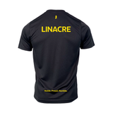 Linacre House King's Canterbury Men's Technical T-Shirt - Black