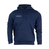 Omnitau Unisex Team Sports Organic Cotton Hoodie - French Navy