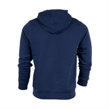 Omnitau Unisex Team Sports Organic Cotton Hoodie - French Navy