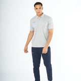 Omnitau Men's Team Sports Breathable Technical Polo - Heather Grey