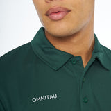 Omnitau Men's Team Sports Breathable Technical Polo - Bottle Green