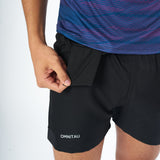 Omnitau Men's Breathable Rugby Core Shorts - Black