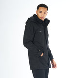 Omnitau Men's Team Sports Breathable Sideline Jacket - Black