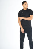 Omnitau Unisex Team Sports Organic Cotton Sweat Pants - Black