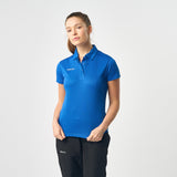 Omnitau Women's Team Sports Breathable Technical Polo - Royal Blue