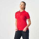 Omnitau Women's Team Sports Organic Cotton Polo - Red