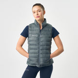 Omnitau Women's Team Sports Recycled Padded Gilet - Grey