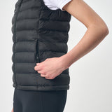 Omnitau Women's Team Sports Recycled Padded Gilet - Black