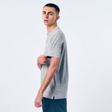 Omnitau Men's Team Sports Organic Cotton Polo - Heather Grey